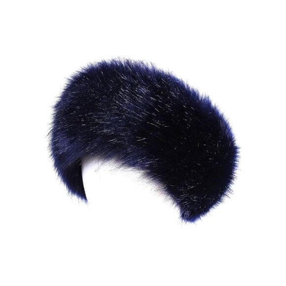Cozy Faux Fur Headband Earmuffs Hat main image 6